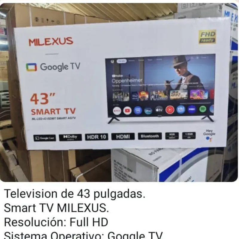 Tv milexus de 43 pulg 