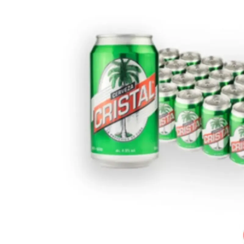Cerveza cristal x caja de 24unidades 