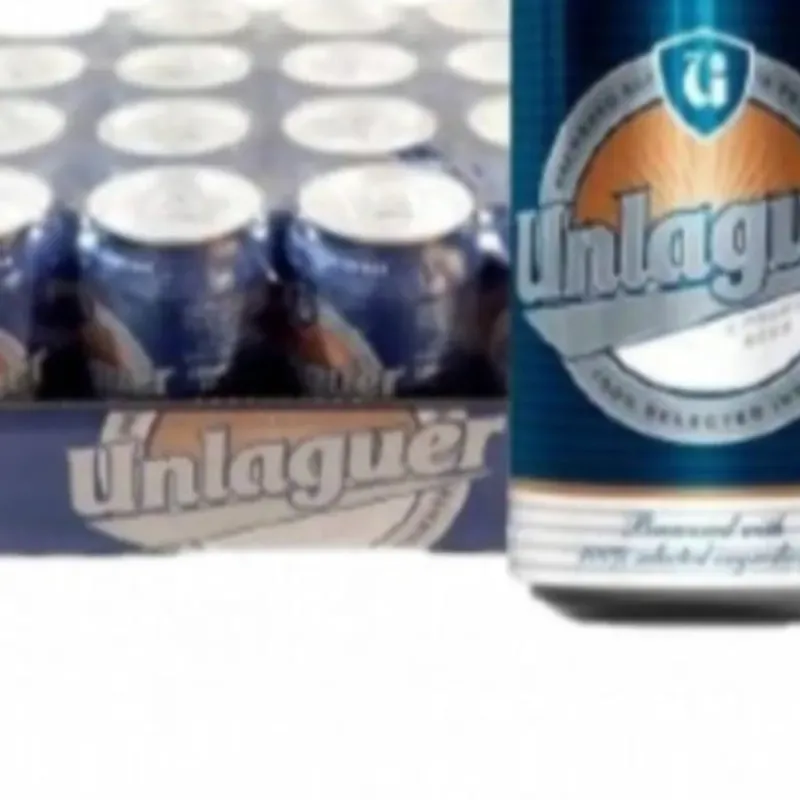 Cerveza unlager por caja de 24unidades