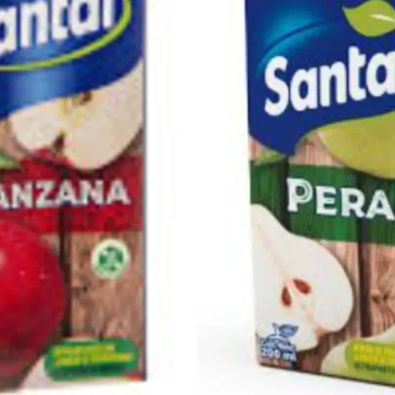 Jugo de caja pequeña 