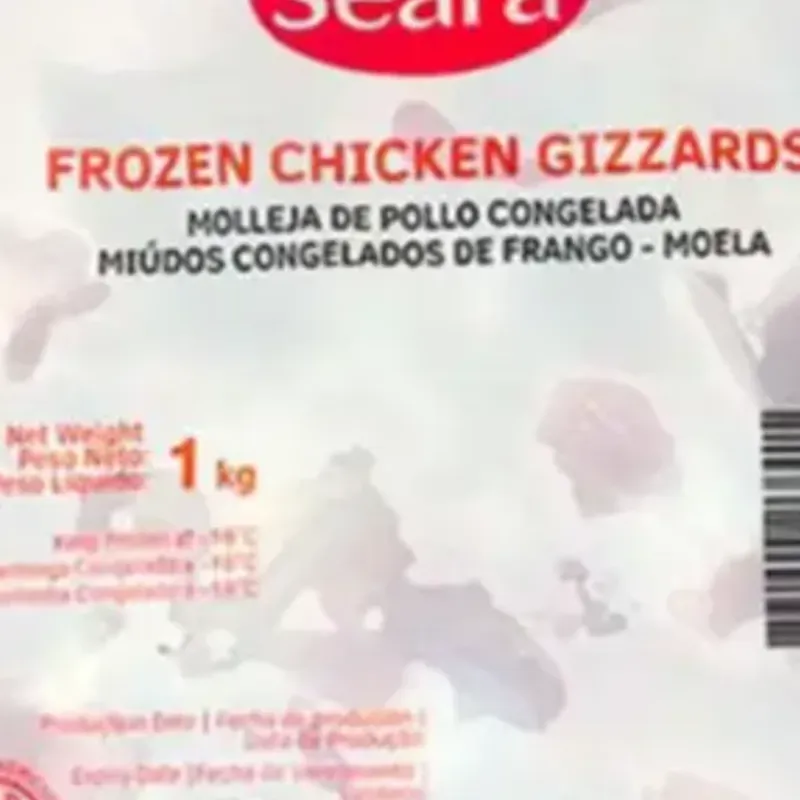 Molleja de pollo de 1kg