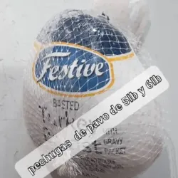 Pechuga de pavo de 5 a 6 lb 