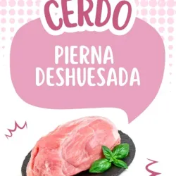 Pierna de cerdo deshuesada