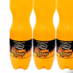 Refresco gaseado de 1.5lt de naranja 
