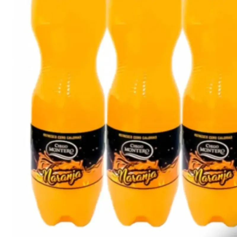 Refresco gaseado de 1.5lt de naranja 