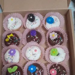 Cajita  de mini donas 