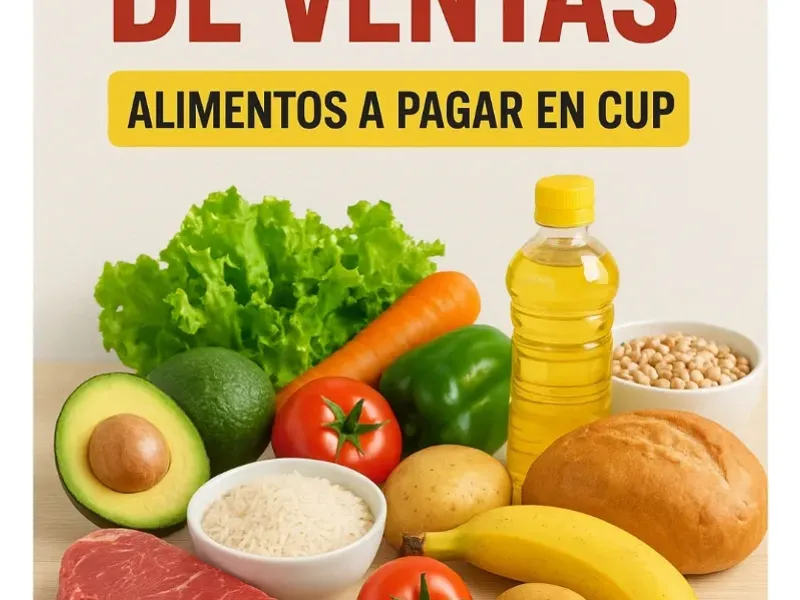 Alimentos en CUP
