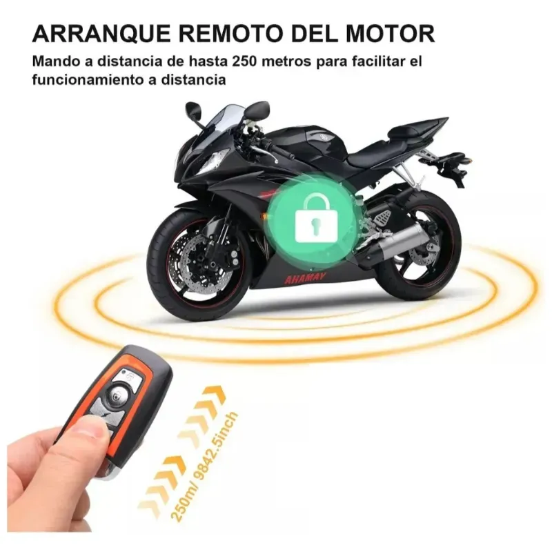 Alarma 12 volt para amoto