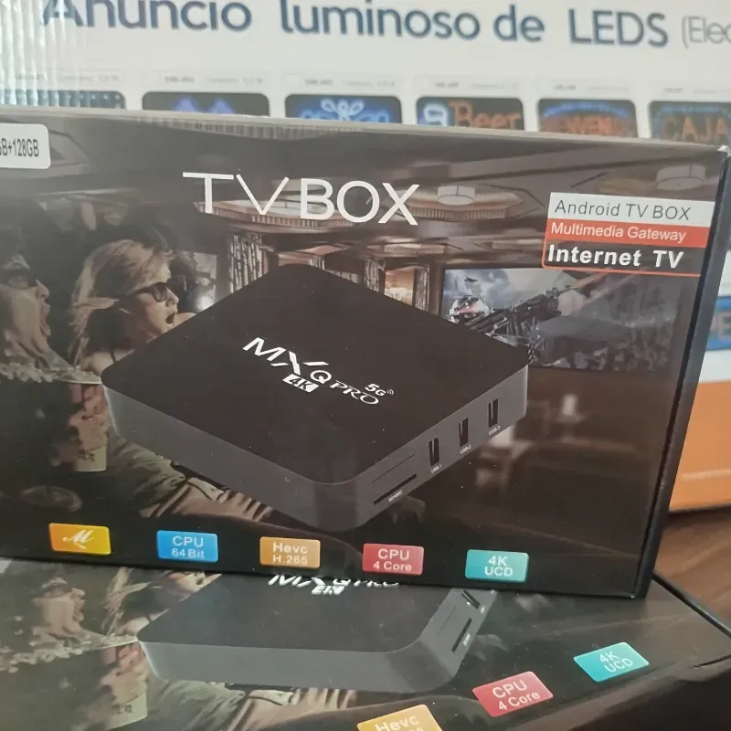 Cajita decodificadora para TV