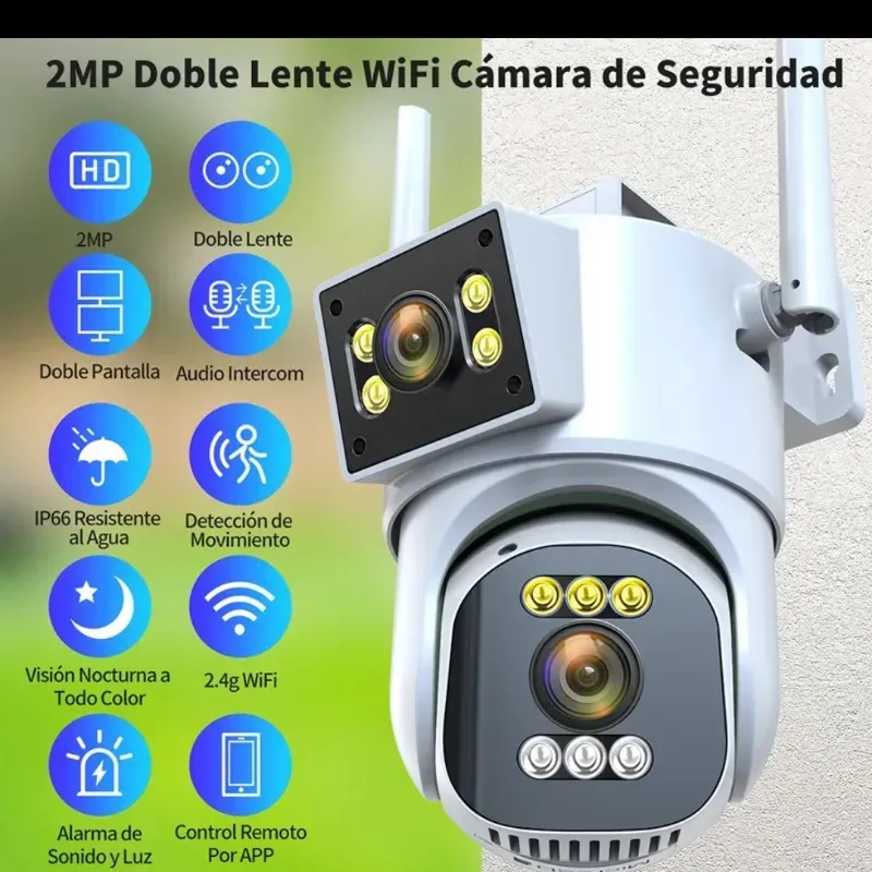 Cámara de seguridad Wifi 