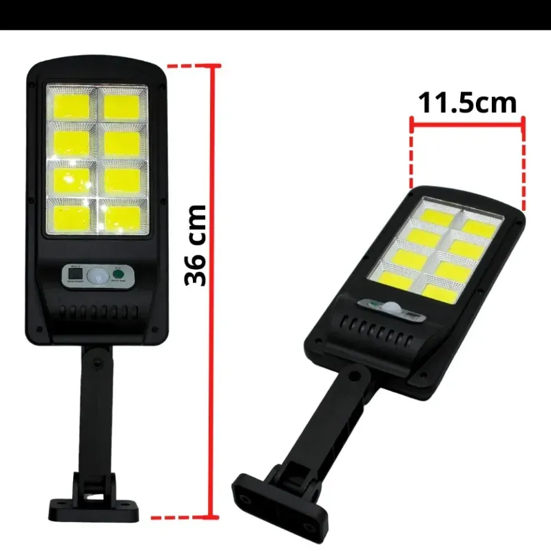Lámpara led solar suburbana