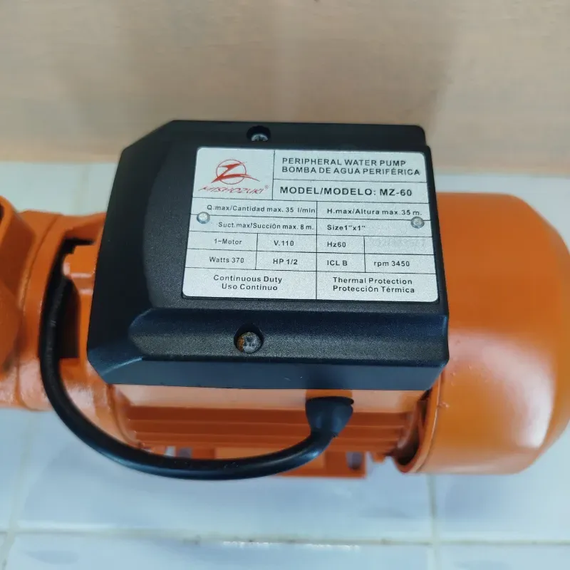 Turbina o bomba de agua 