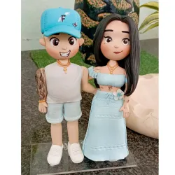 Estatuilla Compleja de Pareja