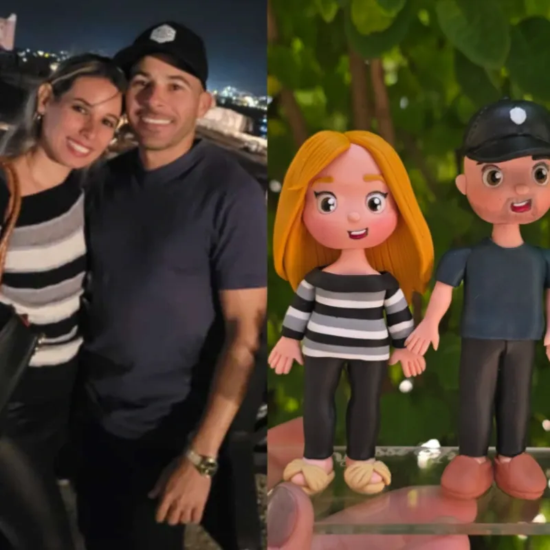 Estatuilla de Pareja