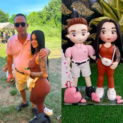 Estatuilla de Pareja