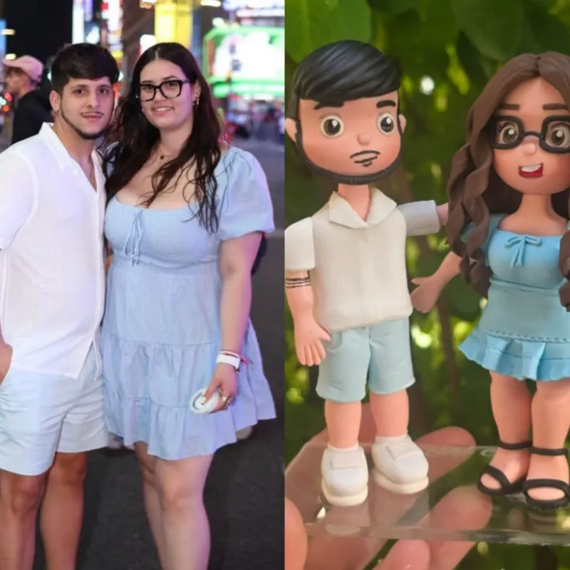 Estatuilla de Pareja