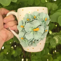 Jarra Flores Menta