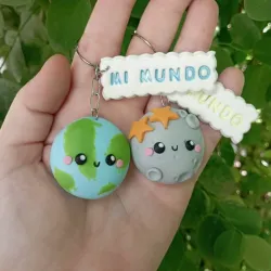 Pareja Luna y Tierra