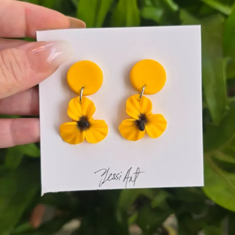 Pendientes Amarillos