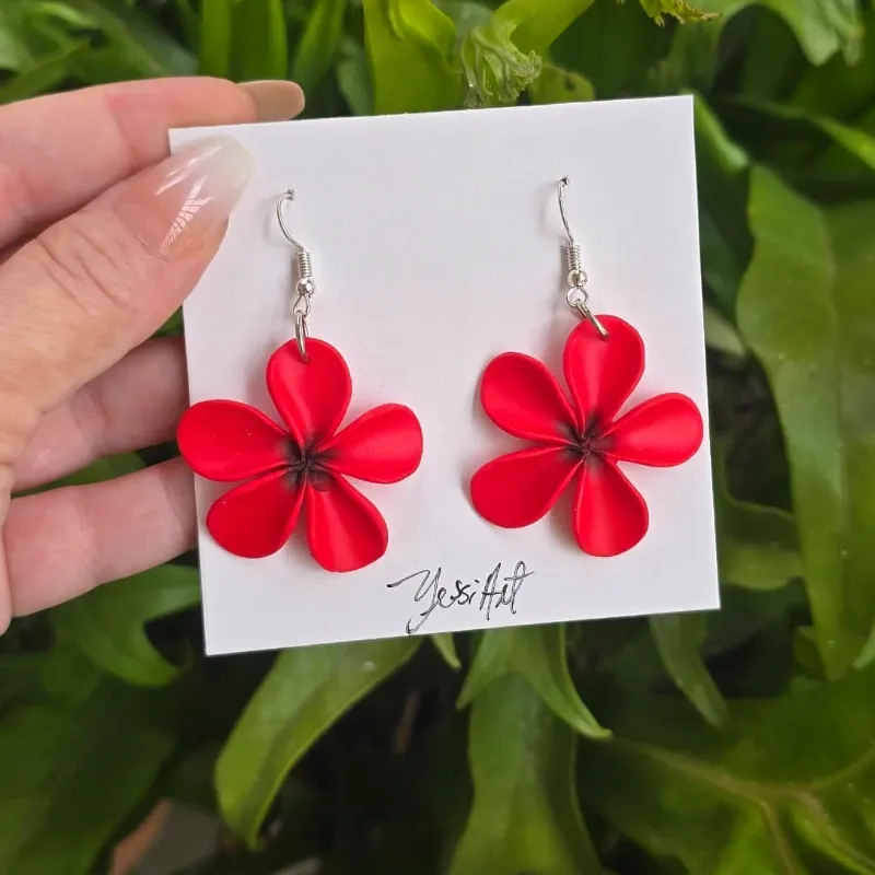 Plumerias Rojas