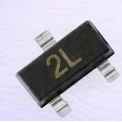 TRANSISTOR SMD, CÓDIGO (2L), MMBT5401, SOT-23