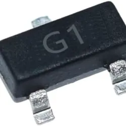 TRANSISTOR SMD, CÓDIGO (G1), MMBT5551, SOT-23
