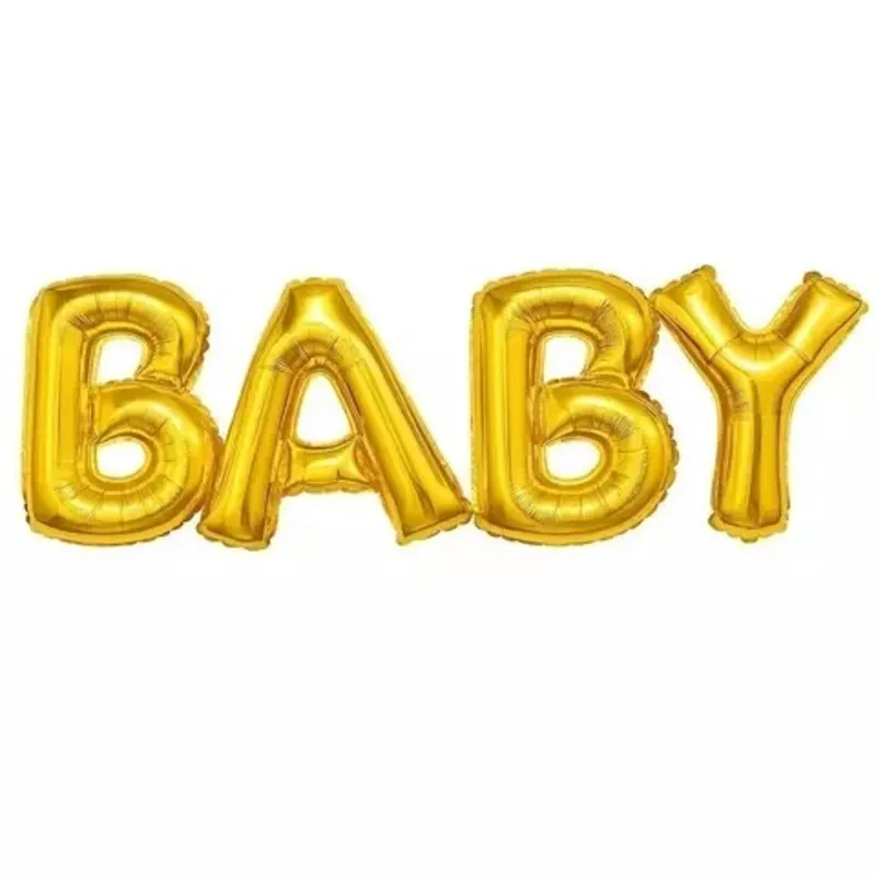 Cartel BABY dorado