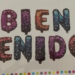 Cartel inflable BIENVENIDOS
