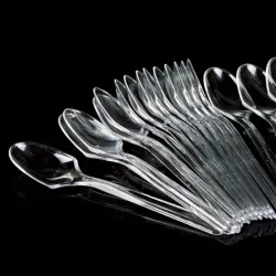Cucharas transparente