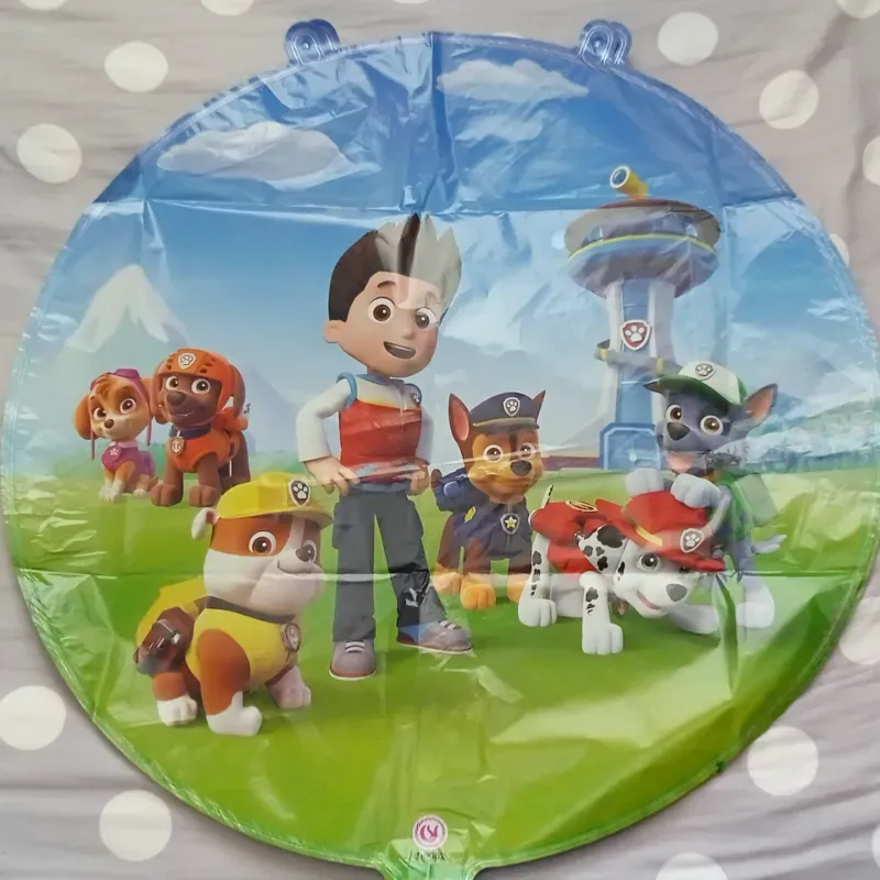 Globo redondo paw Patrol 