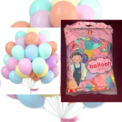 Globos color pastel