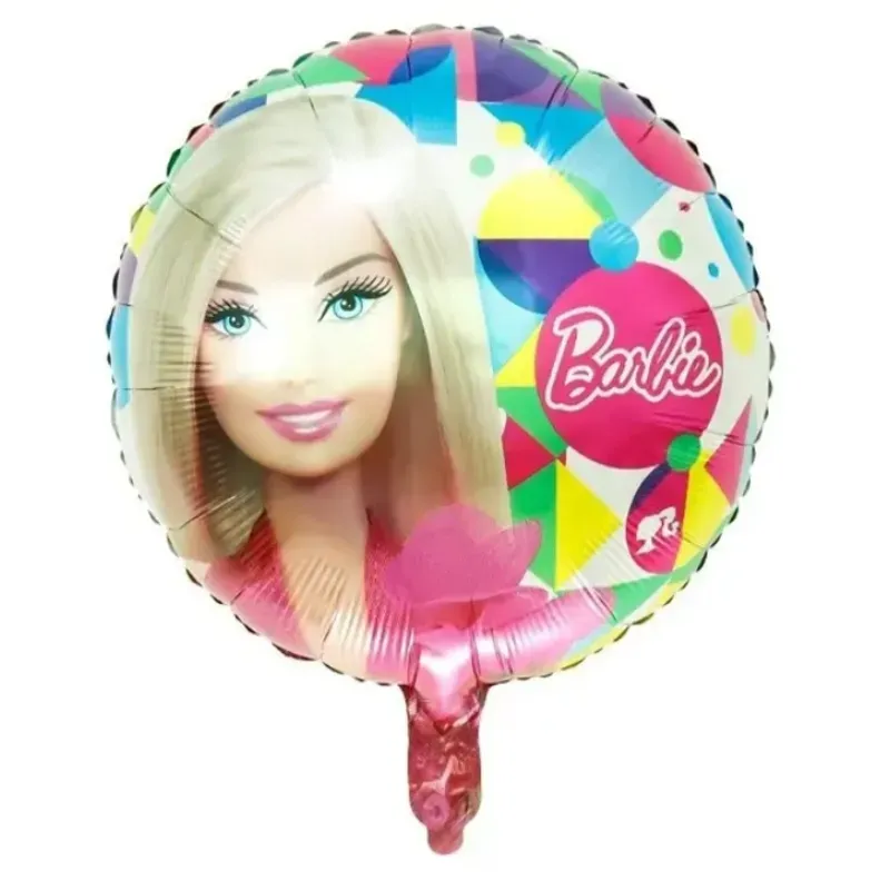 Globos de Barbie redondo 