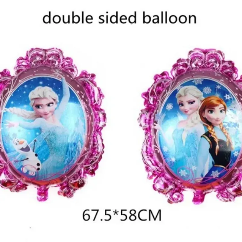 Globos de frozen espejo 