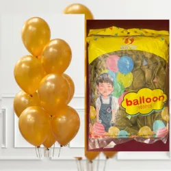 Globos dorados