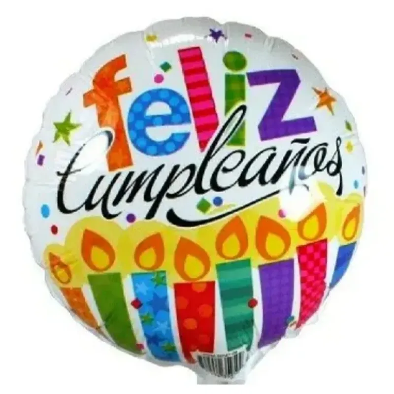 Globos feliz cumpleaños 