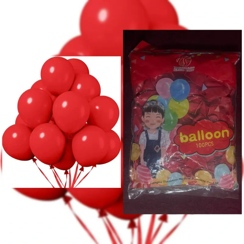 Globos rojo