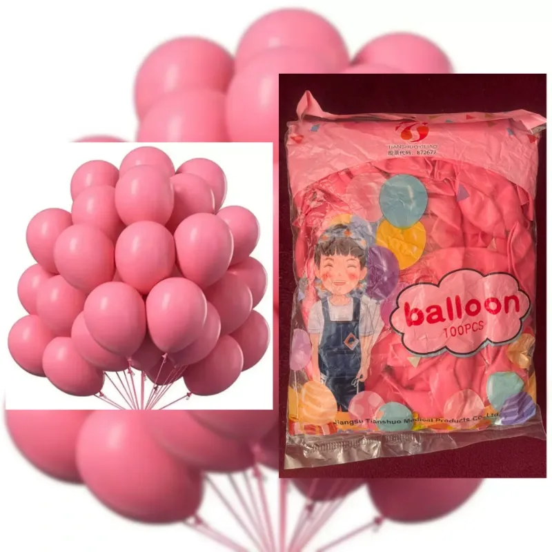 Globos Rosado Matte