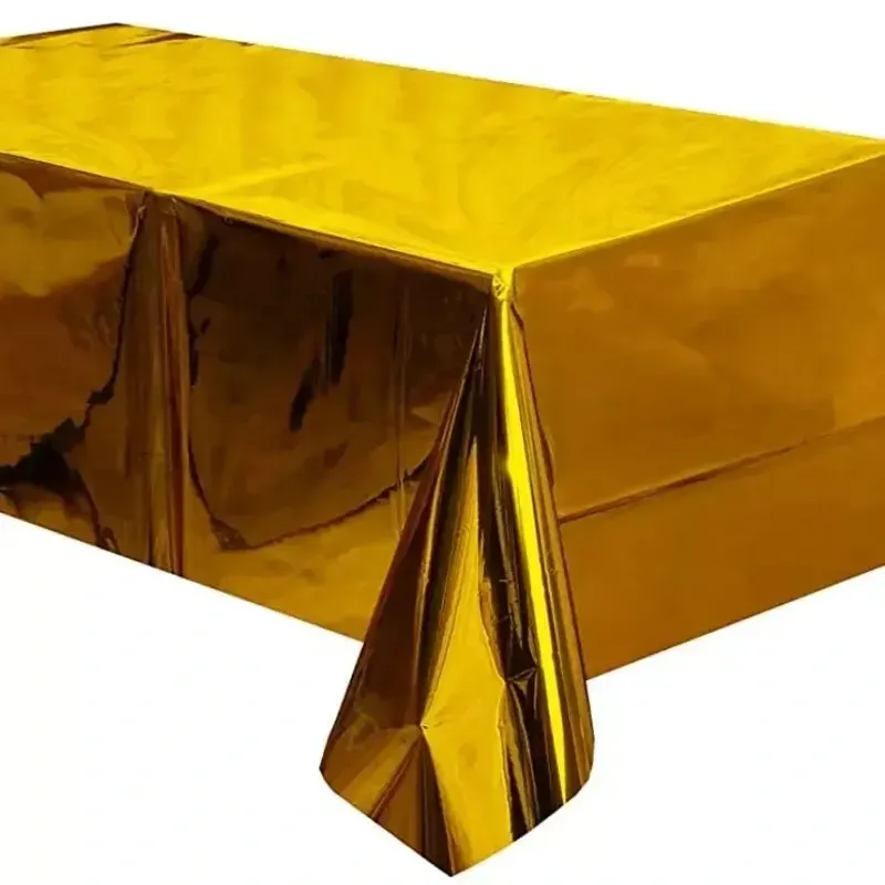 Mantel Metálico Dorado
