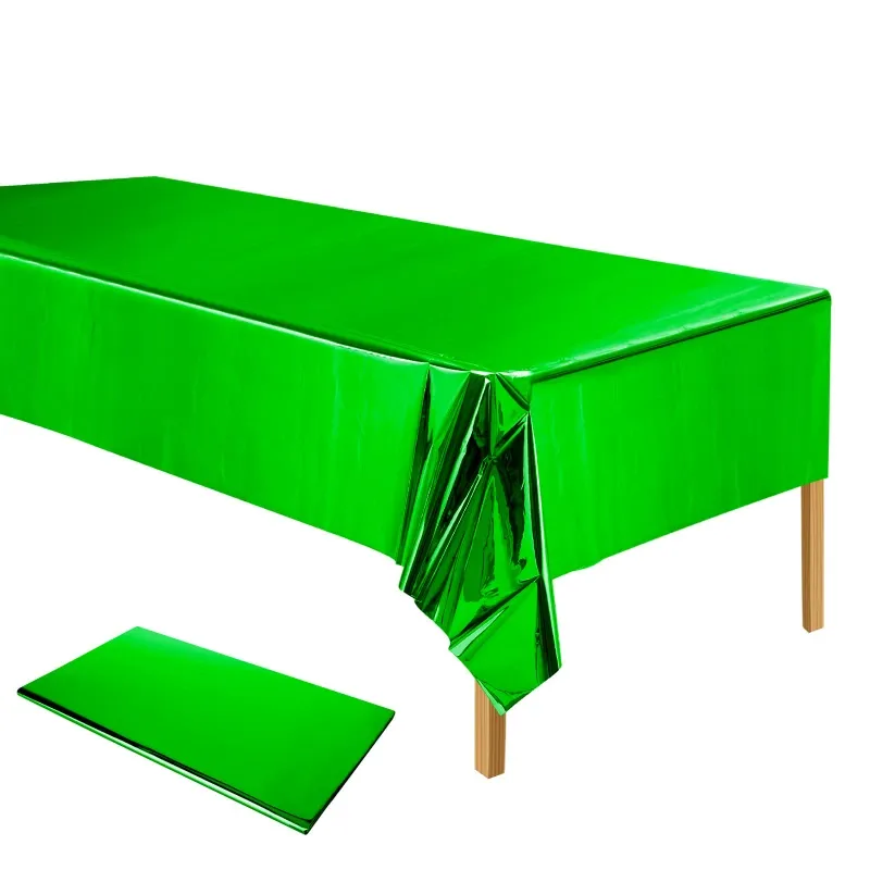 Mantel metálico verde