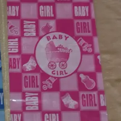 Mantel para revelación de sexo o baby shower 