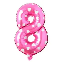 Número 8 rosado