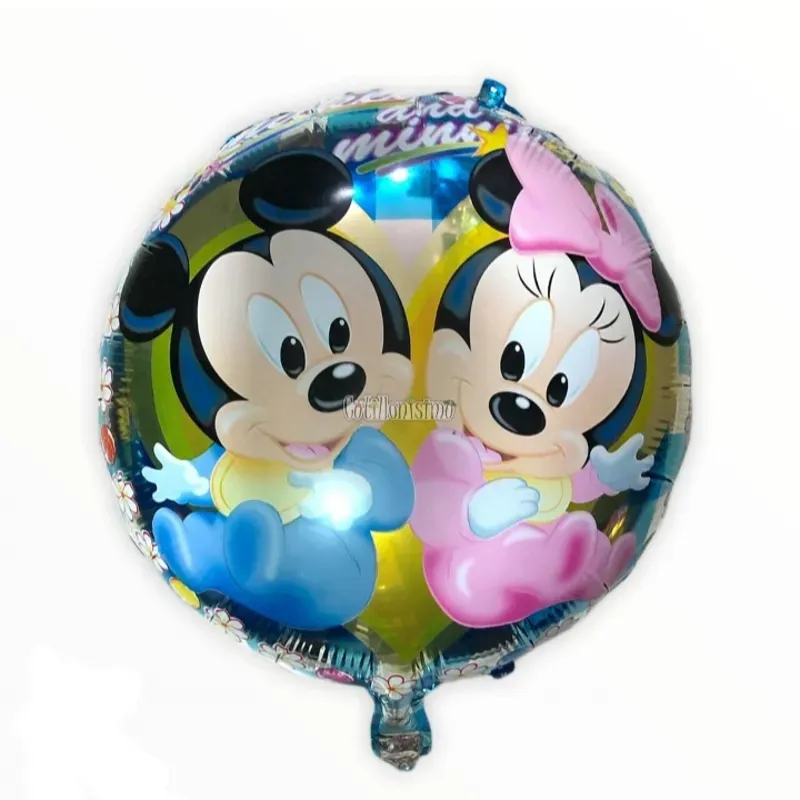 Redondo Mickey y Minnie bebé 