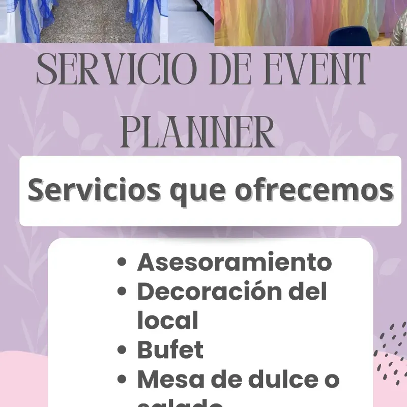 Servicio de Event Planner