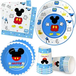 Set de Mickey para 24 niños 