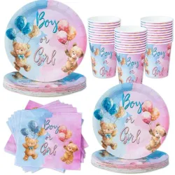 Suministros desechables baby shower