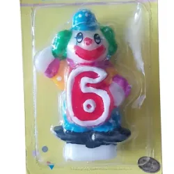 Vela 6 payaso