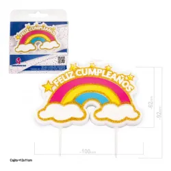 Vela de arcoiris