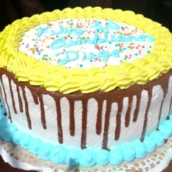 Cake grande de merengue 