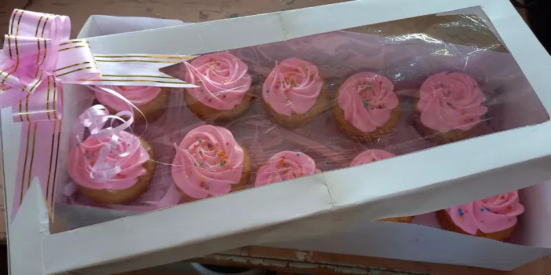Cupcakes decorados con merengue