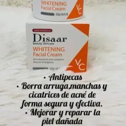 Crema facial blanqueadora y antioxidante (Disaar Beauty Skincare)